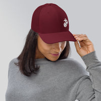 Load image into Gallery viewer, Eagle Globe &amp; Anchor - White Thread - Trucker Cap
