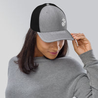 Load image into Gallery viewer, Eagle Globe &amp; Anchor - White Thread - Trucker Cap
