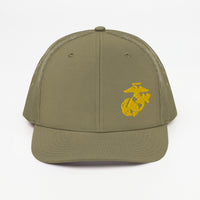 Load image into Gallery viewer, Eagle Globe &amp; Anchor - Gold Thread - Trucker Cap
