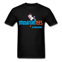 Load image into Gallery viewer, Immaturitees by Crudo Unisex Classic T-Shirt - black
