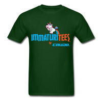 Load image into Gallery viewer, Immaturitees by Crudo Unisex Classic T-Shirt - forest green
