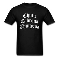 Load image into Gallery viewer, Chula Cabrona Chingona Old English Unisex Classic T-Shirt - black
