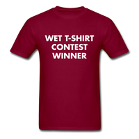 Load image into Gallery viewer, Wet T-Shirt Contest Winner Unisex Classic T-Shirt - burgundy
