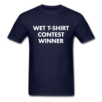 Load image into Gallery viewer, Wet T-Shirt Contest Winner Unisex Classic T-Shirt - navy
