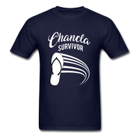 Load image into Gallery viewer, Chancla Survivor Unisex Classic T-Shirt - navy
