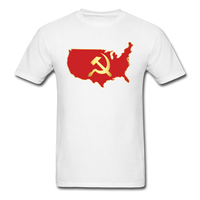 Load image into Gallery viewer, USA Communist Communism Unisex Classic T-Shirt - white

