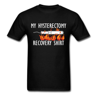 Load image into Gallery viewer, My Hysterectomy Recovery Shirt Unisex Classic T-Shirt - black
