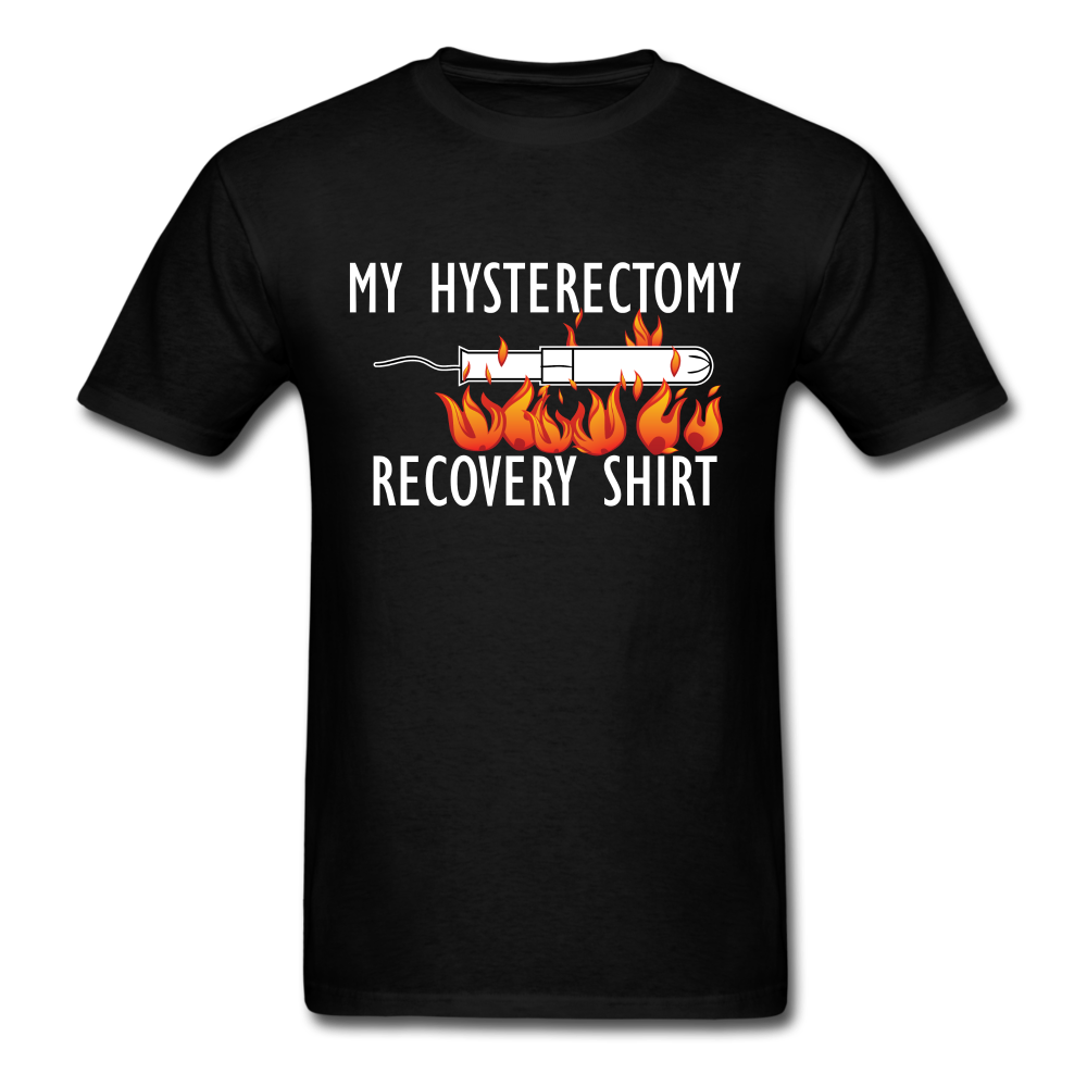 My Hysterectomy Recovery Shirt Unisex Classic T-Shirt - black