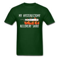 Load image into Gallery viewer, My Hysterectomy Recovery Shirt Unisex Classic T-Shirt - forest green
