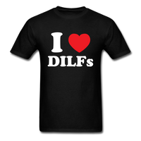 Load image into Gallery viewer, I Love Heart DILFs Unisex Classic T-Shirt - black
