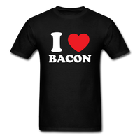 Load image into Gallery viewer, I Love Bacon Unisex Classic T-Shirt - black
