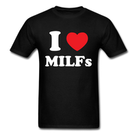 Load image into Gallery viewer, I Love Heart MILFs Unisex Classic T-Shirt - black
