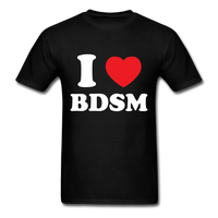 Load image into Gallery viewer, I Love Heart BDSM Unisex Classic T-Shirt - black
