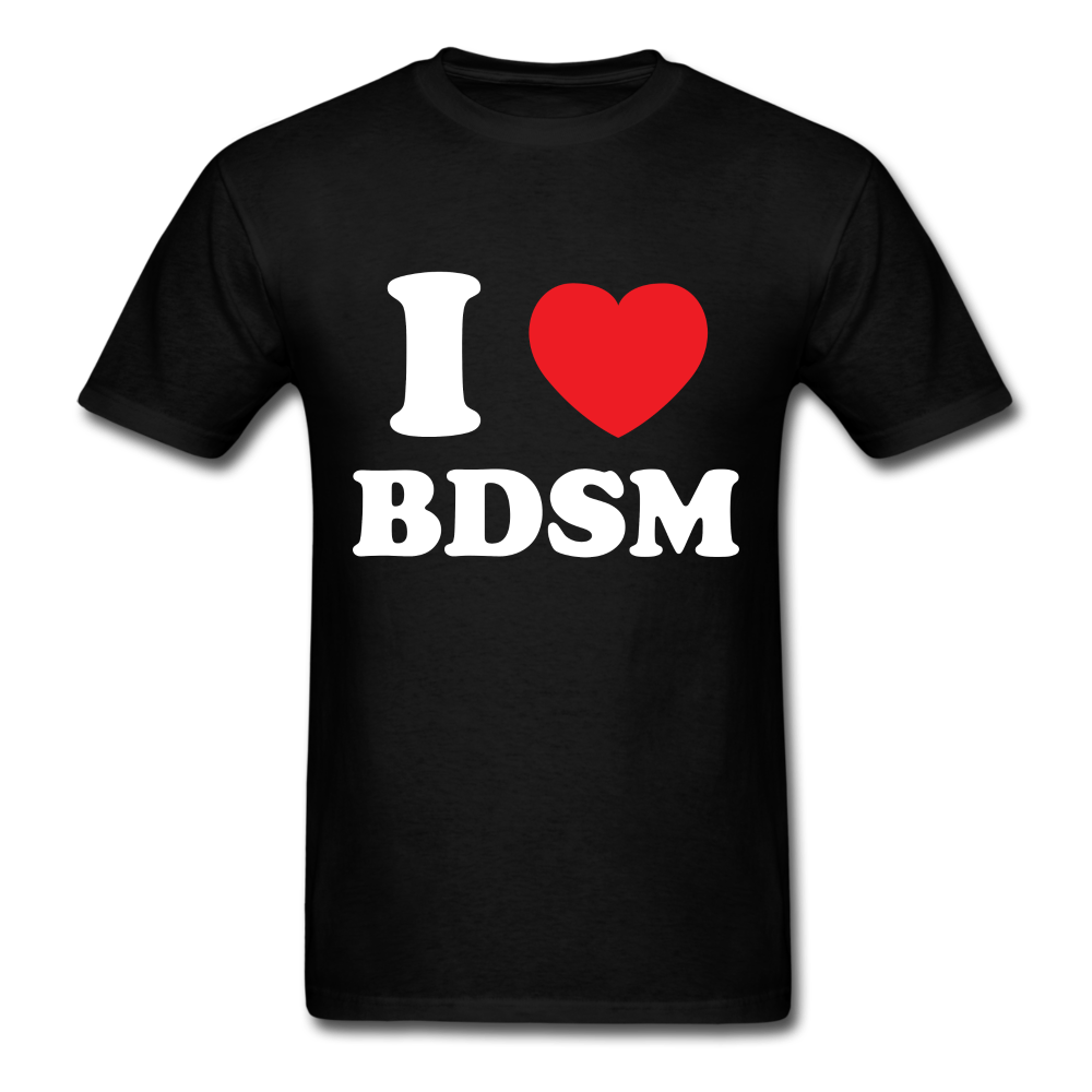 I Love Heart BDSM Unisex Classic T-Shirt - black