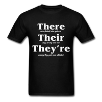 Load image into Gallery viewer, There Their They&#39;re Unisex Classic T-Shirt - black
