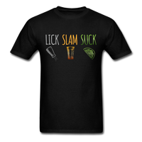 Load image into Gallery viewer, Lick Slam Suck Unisex Classic T-Shirt - black

