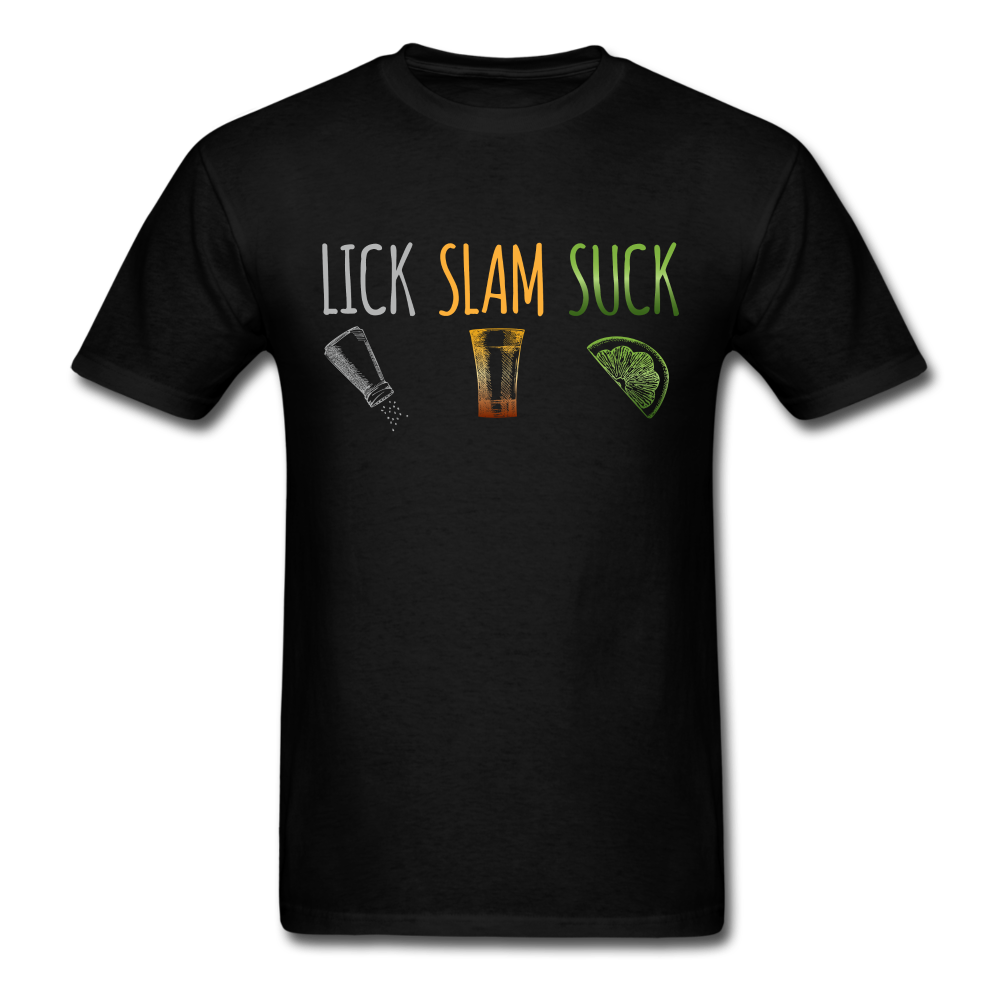 Lick Slam Suck Unisex Classic T-Shirt - black