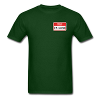 Load image into Gallery viewer, Hello My Name is DB Cooper Unisex Classic T-Shirt - forest green
