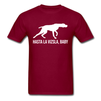 Load image into Gallery viewer, Hasta La Vizsla Baby Unisex Classic T-Shirt - burgundy
