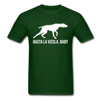 Load image into Gallery viewer, Hasta La Vizsla Baby Unisex Classic T-Shirt - forest green

