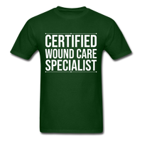 Load image into Gallery viewer, Certified Wound Care Specialist Unisex Classic T-Shirt - forest green
