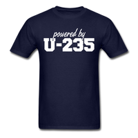 Load image into Gallery viewer, Powered By U-235 Unisex Classic T-Shirt - navy
