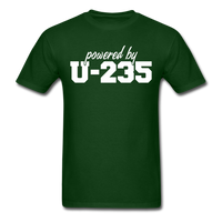 Load image into Gallery viewer, Powered By U-235 Unisex Classic T-Shirt - forest green

