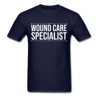 Load image into Gallery viewer, Wound Care Specialist Unisex Classic T-Shirt - navy
