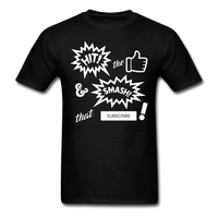Load image into Gallery viewer, Hit The Like And Smash That Subscribe Button Unisex Classic T-Shirt - black
