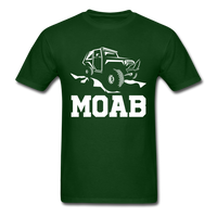 Load image into Gallery viewer, Moab Utah Unisex Classic T-Shirt - forest green
