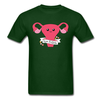 Load image into Gallery viewer, Bye Felicia Uterus Classic Unisex Classic T-Shirt - forest green
