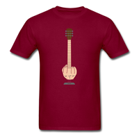 Load image into Gallery viewer, Fuck You Guitar Unisex Classic T-Shirt - burgundy
