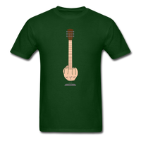 Load image into Gallery viewer, Fuck You Guitar Unisex Classic T-Shirt - forest green

