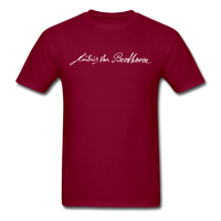 Load image into Gallery viewer, Ludwig Van Beethoven Unisex Classic T-Shirt - burgundy
