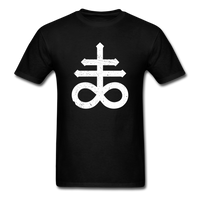 Load image into Gallery viewer, Leviathan Cross (Distressed) Unisex Classic T-Shirt - black
