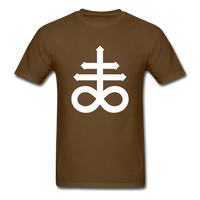 Load image into Gallery viewer, Leviathan Cross (Undistressed, Clean) Unisex Classic T-Shirt - brown
