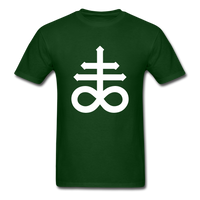 Load image into Gallery viewer, Leviathan Cross (Undistressed, Clean) Unisex Classic T-Shirt - forest green
