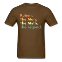 Load image into Gallery viewer, Ruben The Man The Myth The Legend Unisex Classic T-Shirt - brown
