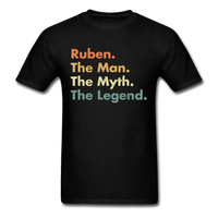 Load image into Gallery viewer, Ruben The Man The Myth The Legend Unisex Classic T-Shirt - black
