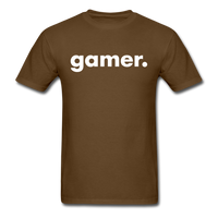Load image into Gallery viewer, Gamer Unisex Classic T-Shirt - brown
