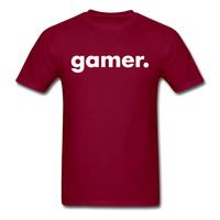 Load image into Gallery viewer, Gamer Unisex Classic T-Shirt - burgundy
