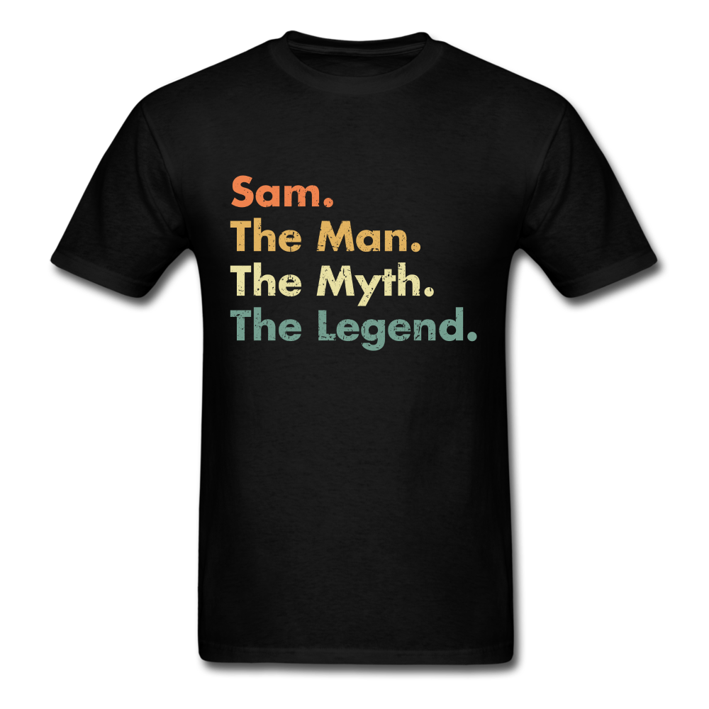 Sam The Man The Myth The Legend Unisex Classic T-Shirt - black