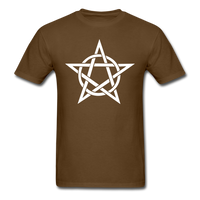 Load image into Gallery viewer, Pentacle Wicca Unisex Classic T-Shirt - brown
