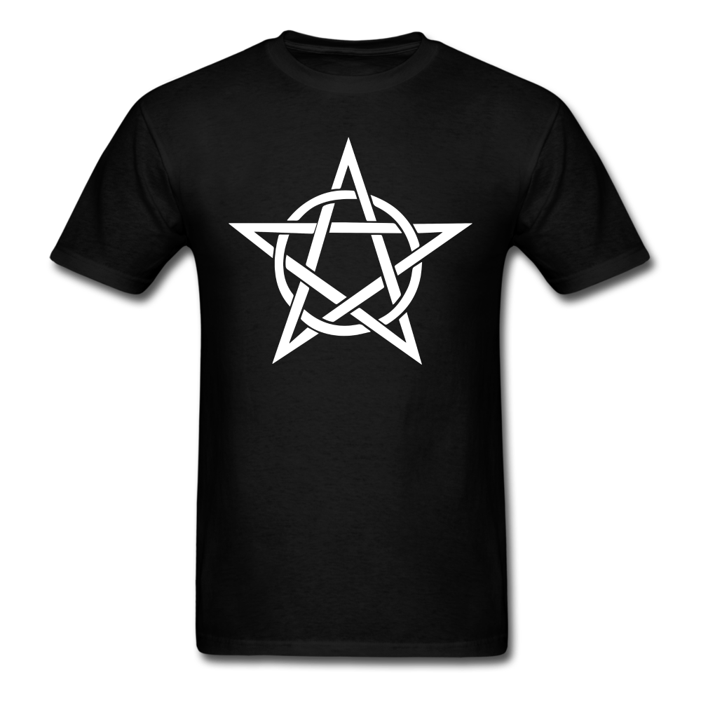 Pentacle Wicca Unisex Classic T-Shirt - black