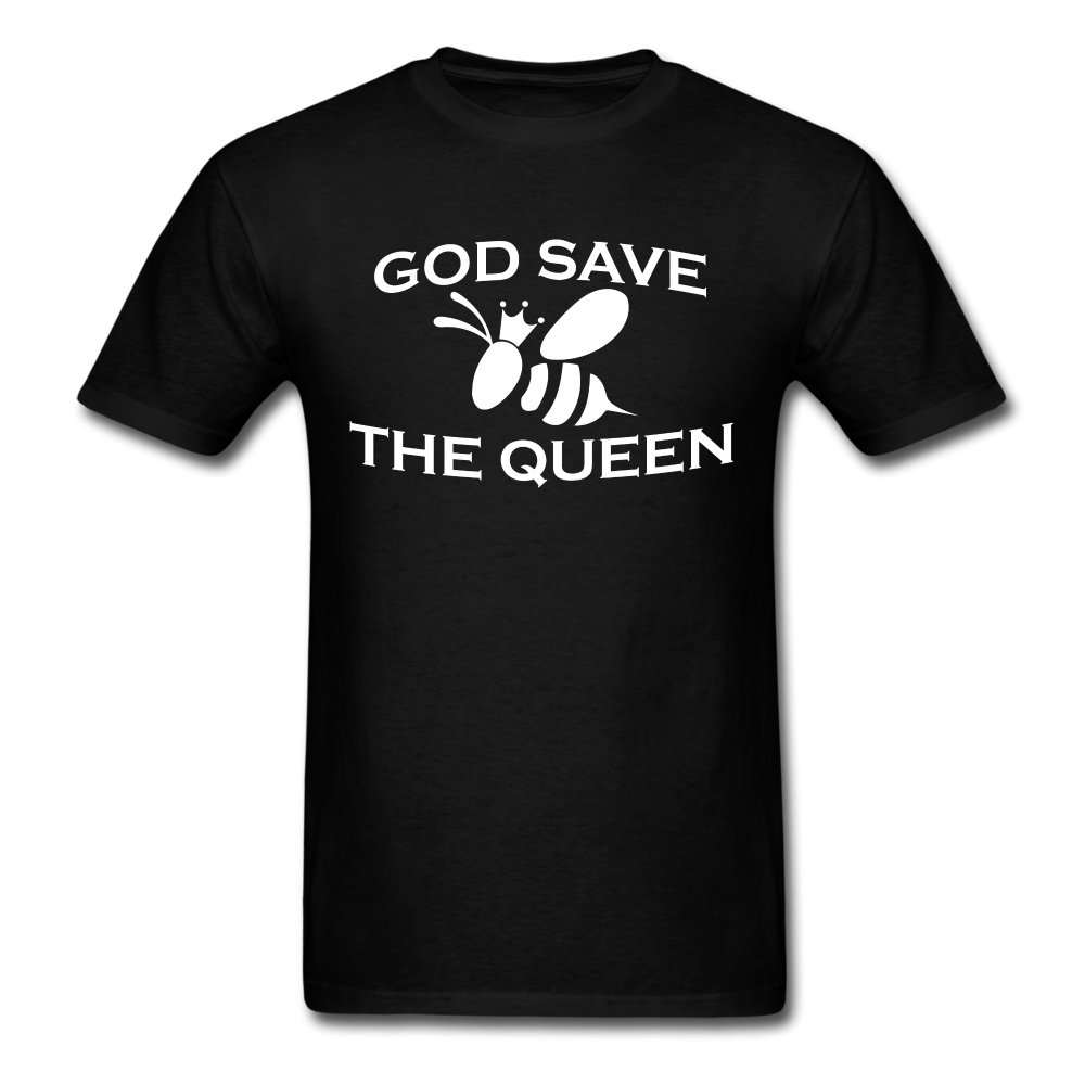 God Save The Queen Bee Unisex Classic T-Shirt - black