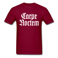 Load image into Gallery viewer, Carpe Noctem Unisex Classic T-Shirt - burgundy
