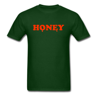 Load image into Gallery viewer, Honey Unisex Classic T-Shirt - forest green
