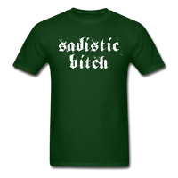 Load image into Gallery viewer, Sadistic Bitch Unisex Classic T-Shirt - forest green
