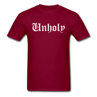 Load image into Gallery viewer, Unholy Unisex Classic T-Shirt - burgundy
