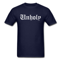Load image into Gallery viewer, Unholy Unisex Classic T-Shirt - navy
